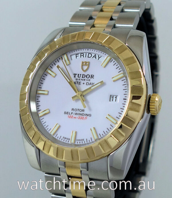 Tudor Day-Date 18k Yellow-Gold & Steel