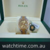 DSC07051 Rolex Datejust 41mm 18k & Steel, Diamond-dial 126333