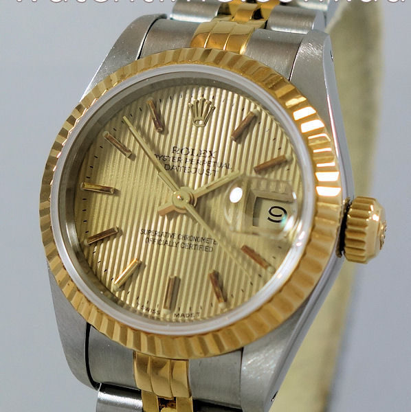 Rolex Lady-Datejust  69173  Tuxedo Dial