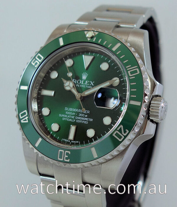 Rolex Submariner HULK Green Ceramic 116610LV