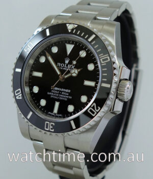 Rolex Submariner 114060 Non-DATE CERAMIC BOX & CARD  JUNE 2018