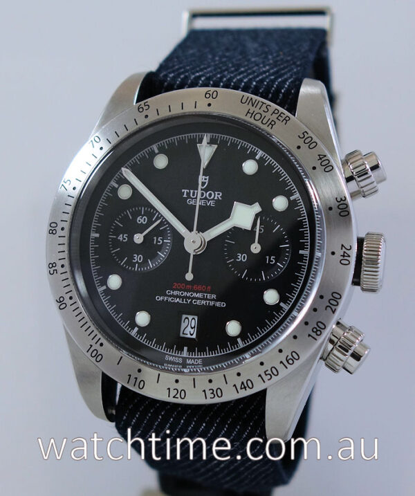 Tudor Black Bay Chrono on Strap 79350