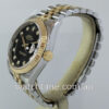DSC08606 Rolex Datejust 18k & Steel, 116233 Black Diamond-dial