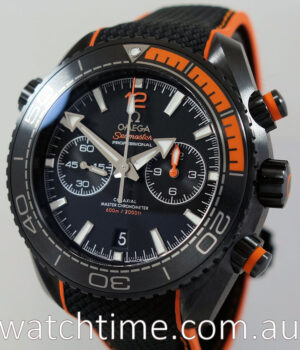 OMEGA PLANET OCEAN DEEP BLACK 600M CO   AXIAL MASTER CHRONO 215 92 46 51 01 001