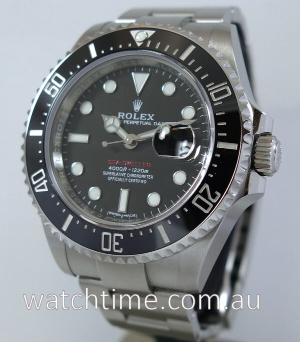 ROLEX SEA-DWELLER 4000 50th Anniversary  April  2018 126600  "IN STOCK NOW"