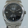 Rolex Oyster 39  Dark-Rhodium dial  114300  Full Set!