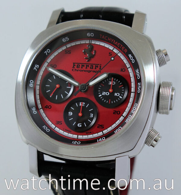 Panerai Ferrari Granturismo Chrono RED Dial  FER00013 B&P