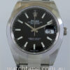 DSC09212 Rolex Datejust 41 Black-Dial 126300 B&P 2019 Factory plastic Intact