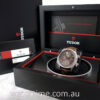 DSC09478 Tudor Heritage Advisor ALARM Brown Dial "AS NEW" Box & Card