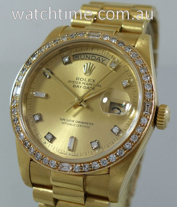 Rolex President Day Date 18k Yellow-Gold 18038