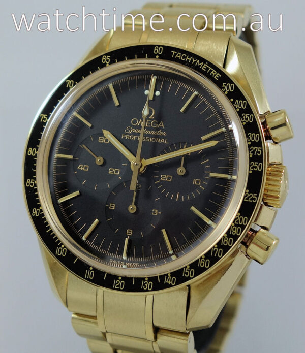 Omega Speedmaster Moonwatch 18k Yellow-Gold  3195.50.00