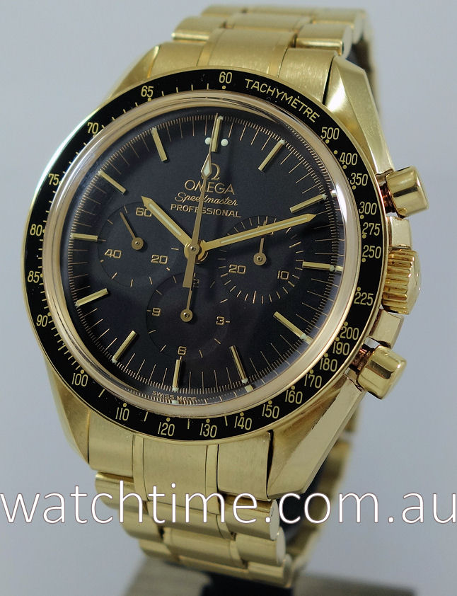 omega watch 18k gold