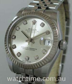 Rolex Datejust 31 Steel Diamond dial 178274