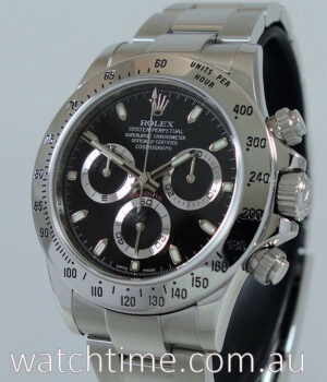 Rolex Daytona Steel Black-dial 2012 Box & Papers MINT!!!!!
