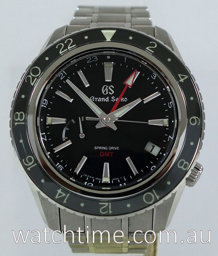 GRAND SEIKO Spring Drive GMT SBGE201G Steel 