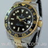 Rolex GMT II 18k Gold & Steel 116713LN 2009 Box & Papers