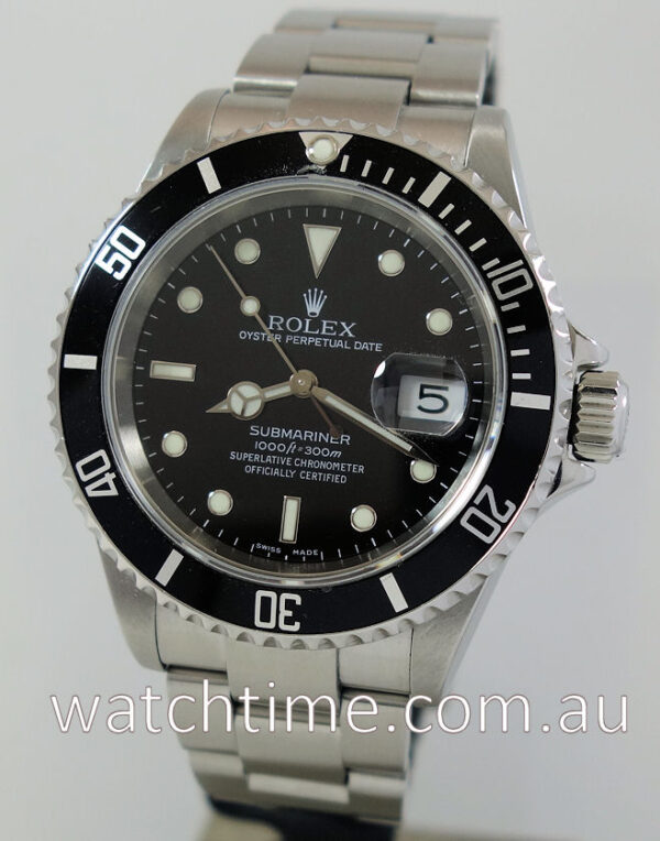 Rolex Submariner Date 16610   Box & Papers 2005 SEL