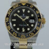 Rolex GMT II 18k Y/Gold & Steel 116713LN  2014 B&P