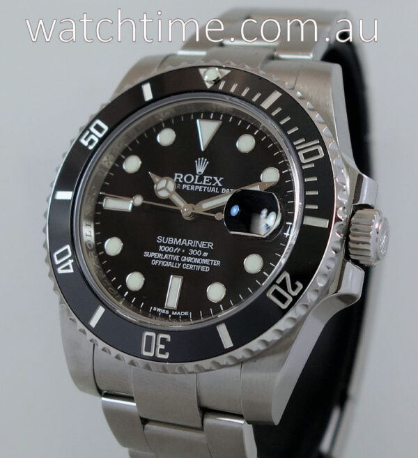 Rolex Submariner Date Ceramic  116610LN  box & card