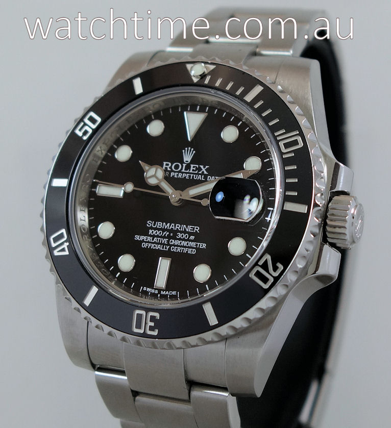 Rolex Submariner Date Ceramic 116610LN box & card - Watchtime.com.au