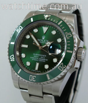 Rolex Submariner HULK 116610LV  Box & Card