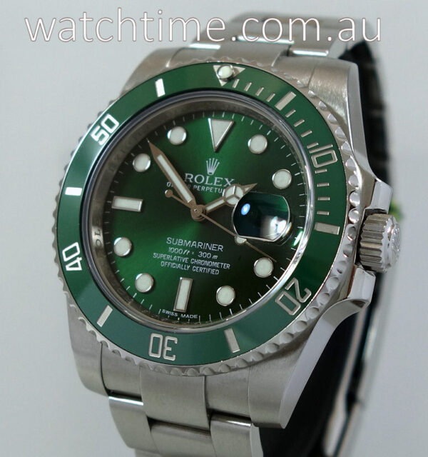 Rolex Submariner HULK 116610LV  Box & Card