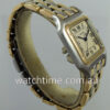 DSC02096 Cartier Panthere 18k Gold & Steel Midsize, 3 Rows of Gold