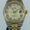Rolex Datejust 18k & Steel, 16233  Mother of Pearl dial
