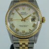 DSC02546 Rolex Datejust 18k & Steel, 16233 Mother of Pearl dial