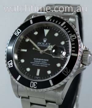 Rolex Submariner Date 16610   Box & Papers 1999