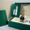 Rolex Oyster 39mm Red Grape Dial 114300 Box & Card