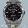 Rolex Oyster 39mm Red Grape Dial 114300 Box & Card