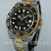DSC03072 Rolex GMT II 18k Yellow-Gold & Steel 116713LN 2015