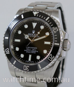 Rolex Submariner 114060  Ceramic NON-DATE Box & Card  2019