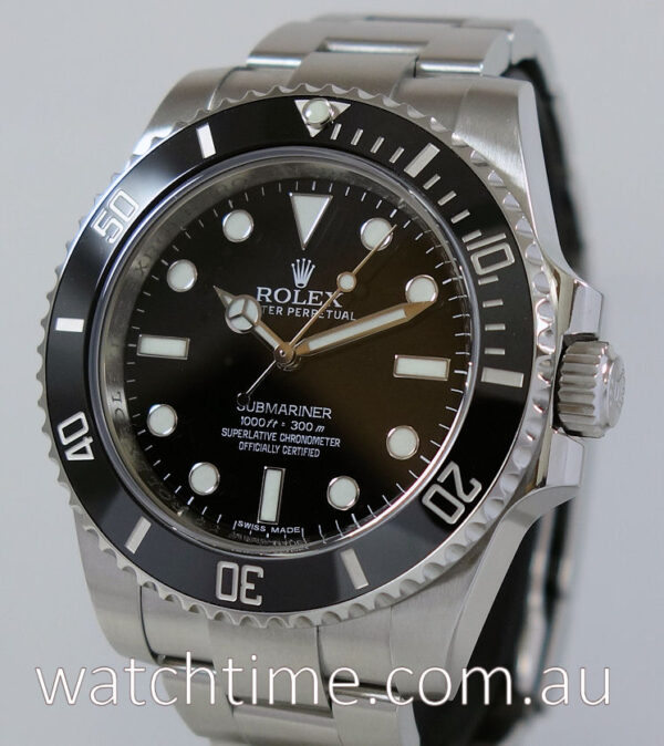 Rolex Submariner 114060  Ceramic NON-DATE Box & Card  2019