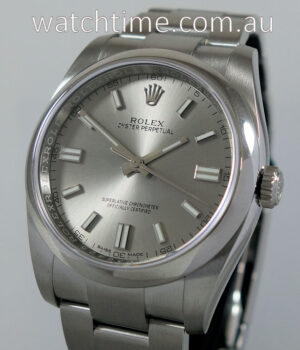 Rolex Oyster Perpetual 116000 Silver Dial March 2020