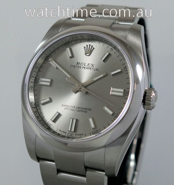 Rolex Oyster Perpetual 116000 Silver Dial March 2020