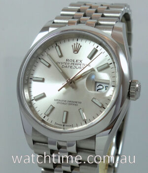 Rolex Datejust 36 Silver Dial  Jubilee Bracelet 126200 Box   Card March 2020