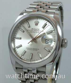 Rolex Datejust 36 Silver Dial, Jubilee Bracelet 126200 Box & Card March 2020
