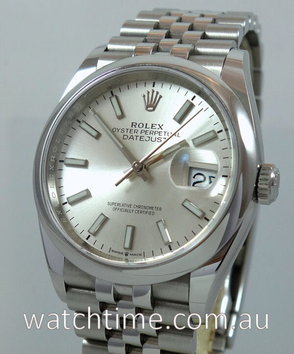 Rolex Datejust 36 Silver Dial, Jubilee Bracelet 126200 Box & Card March 2020