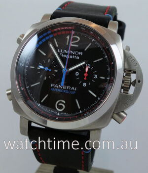 PANERAI PAM 726 LUMINOR 1950 REGATTA ORACLE 'TEAM USA' 3 DAYS CHRONO FLYBACK TITANIO. LTD. EDN.