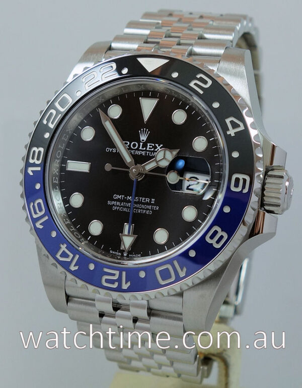 ROLEX GMT MASTER II  JUBILEE 126710BLNR Unworn August 2020