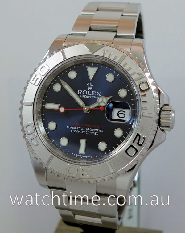 Rolex Yacht-Master 40mm 116622 BLUE dial Platinum Bezel