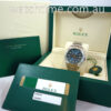 Rolex Milgauss Blue Dial, Green Crystal  116400GV