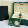 DSC04582 Rolex Lady Datejust Steel & 18k White-Gold, Black Roman dial 179174