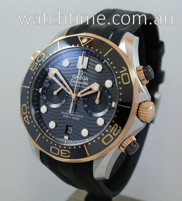 Omega Seamaster 300m Chrono Steel & Sedna Gold  210.22.44.51.01.001