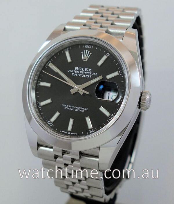 Rolex Datejust 41 Black-Dial  126300   B&P 2020
