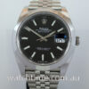 DSC04640 Rolex Datejust 41 Black-Dial 126300 B&P 2020