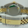 Rolex Datejust 36 Steel & 18k Yellow-Gold, Olive Diamond dial 126233