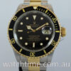 DSC05010 Rolex Submariner 16613 Black-dial 18k Gold & Steel